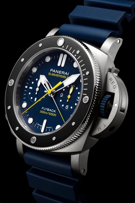 panerai submersible chrono flyback mike horn edition|Panerai submersible mike horn.